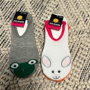 Joe Boxer Secret Sock Liner (6) total. Size: 4-10